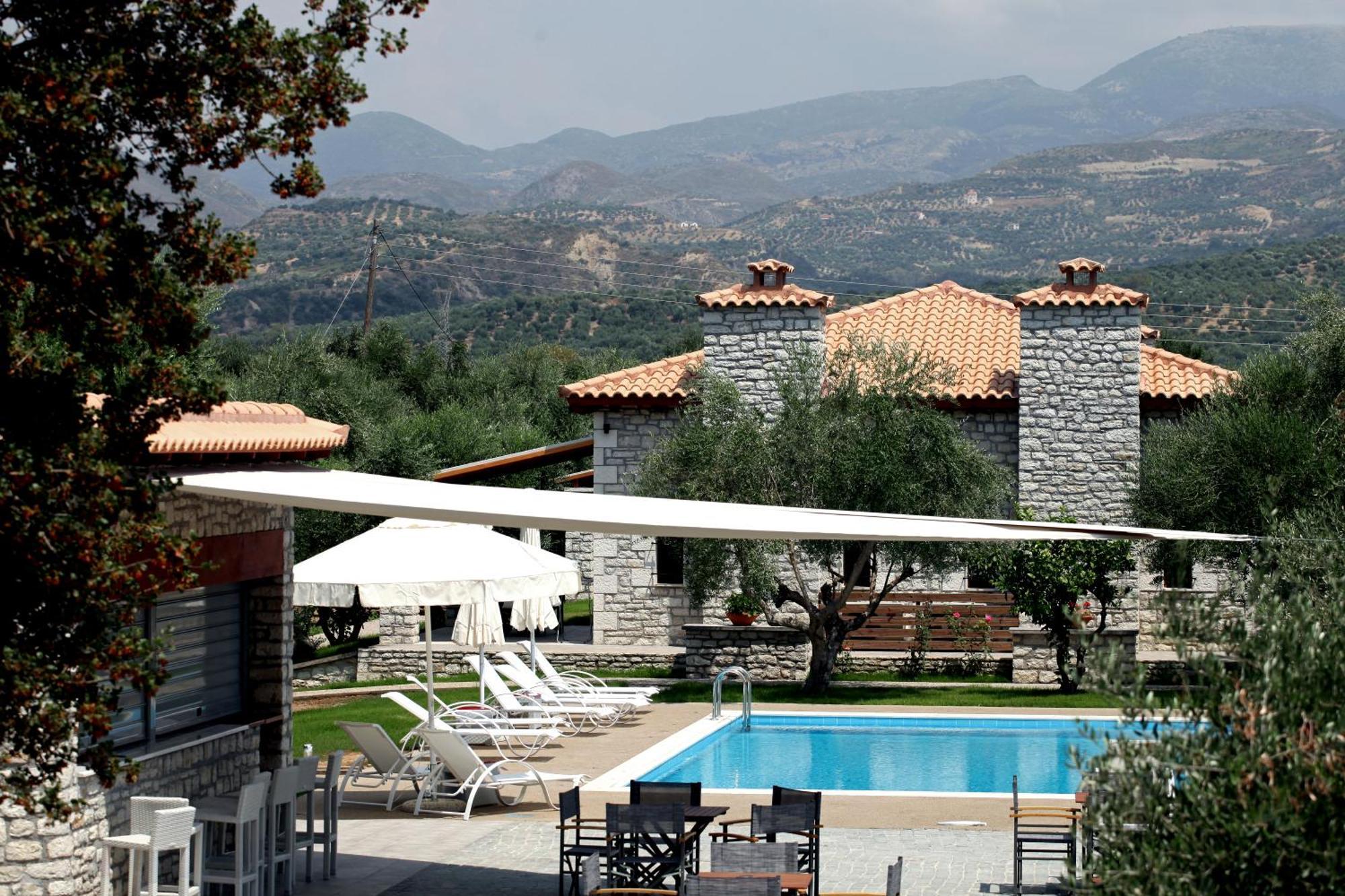 Asfendamos Villa Zaharo Dış mekan fotoğraf